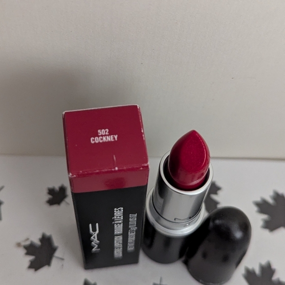 MAC Lustre Lipstick - 502 Cockney - Picture 2 of 2